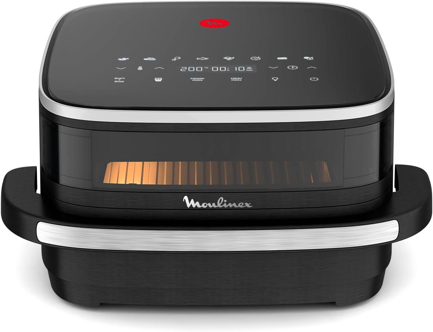 Moulinex Easy Fry XL Surface AL4018F0 noir avec fenêtre de cuisson
