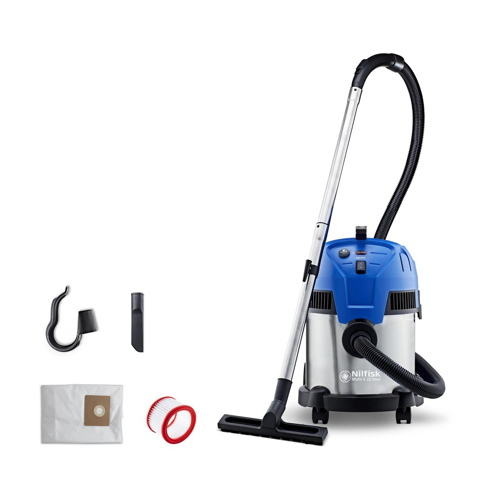 Aspirateur eau et poussière Nilfisk Multi II 22 Inox