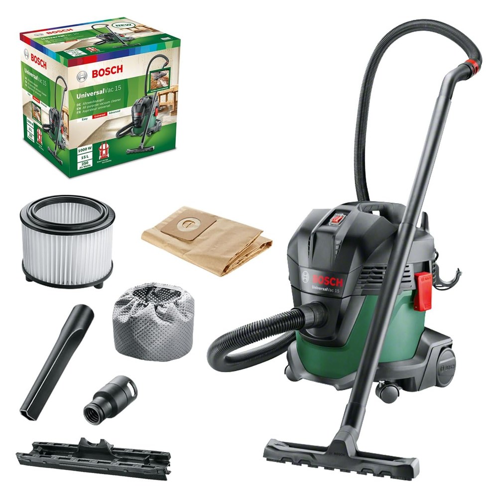 Aspirateur eau et poussière Bosch UniversalVac 15