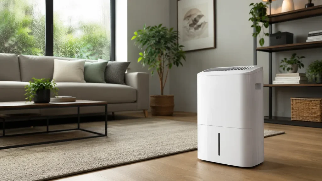 Capacité de déshumidificateur selon la surface d’une pièce
