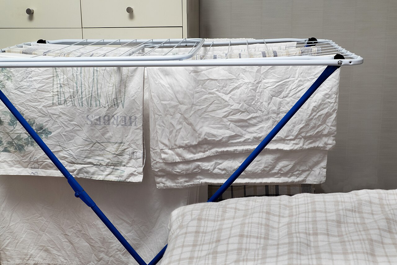 Sécher du linge après essorage en machine à laver