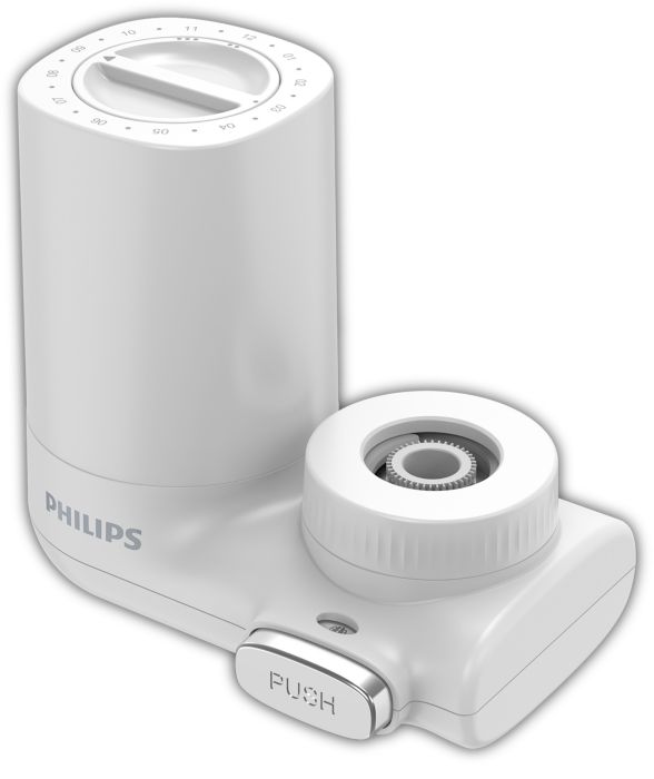 Philips AWP3703/10 X-Guard, filtre eau robinet blanc et gris