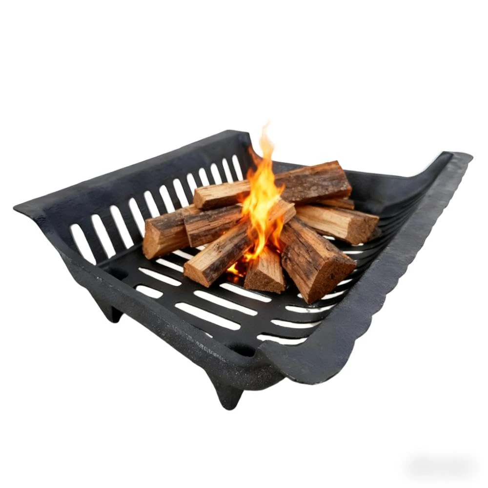Amagabeli Garden Home 4K-ED2053 grille chenet cheminée en fonte