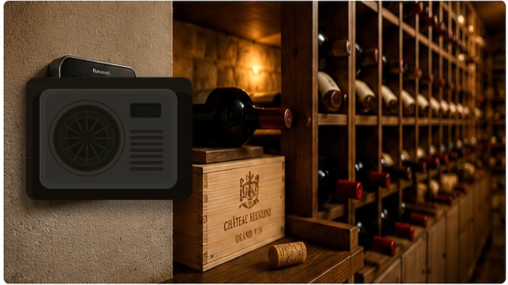 Climatiseur WineMaster C25 X dédié à une cave à vin