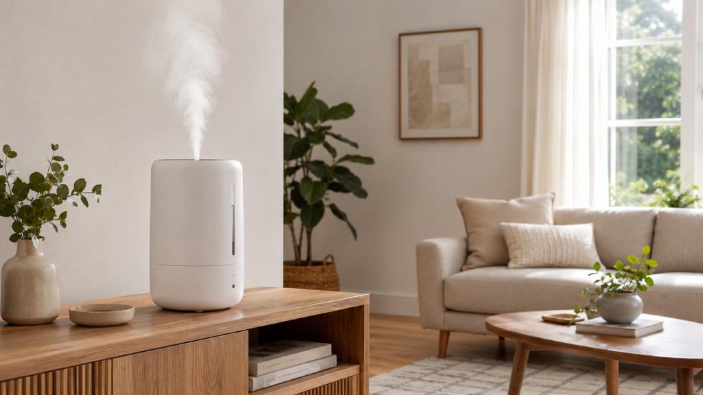 Où placer un humidificateur d’air dans une pièce