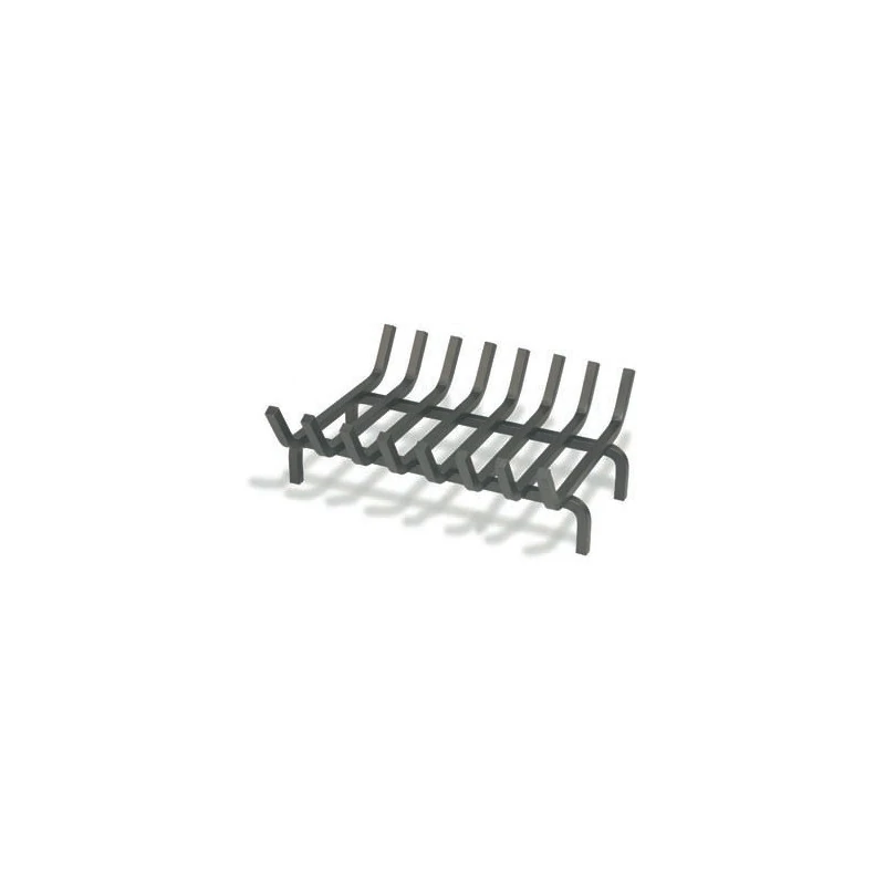 QEM GPB1683 grille porte-bûches cheminée acier 8 barreaux