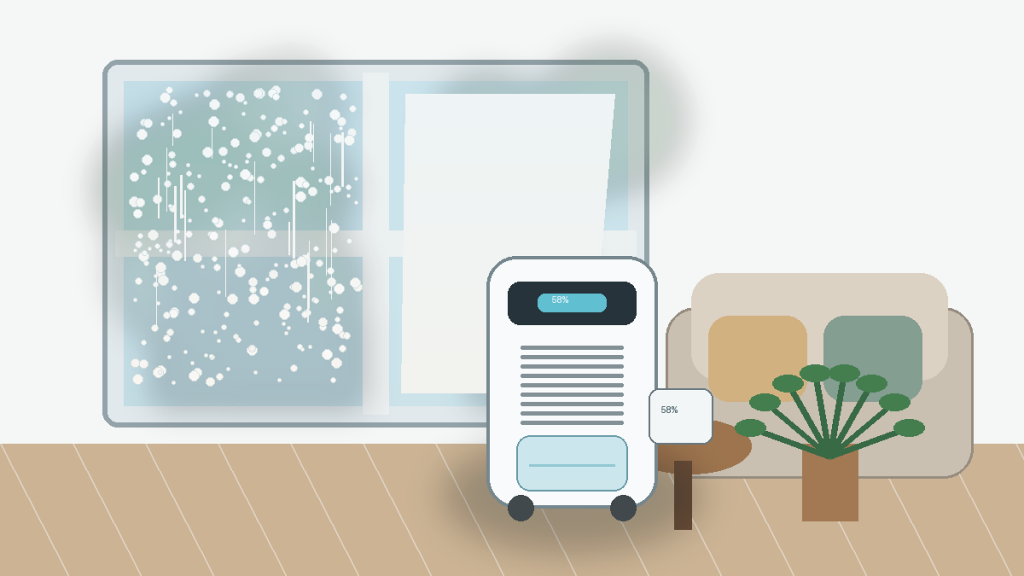 Comment réduire l’humidité dans une maison avec un déshumidificateur