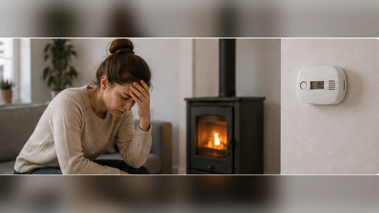 Symptômes du monoxyde de carbone dans un logement avec appareil à combustion