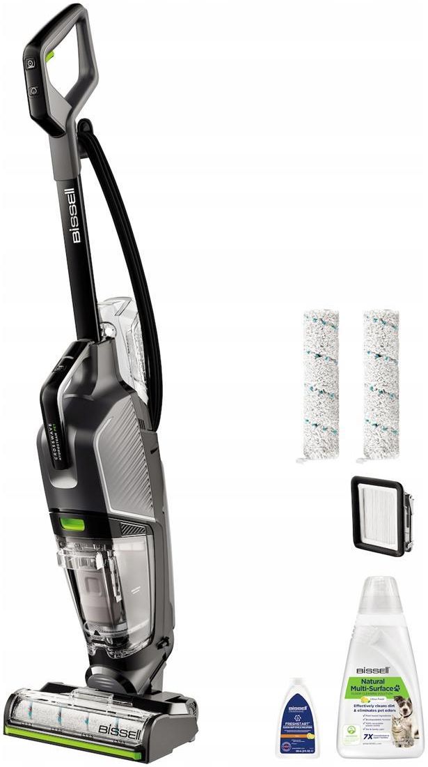 BISSELL CrossWave HydroSteam Pet Pro B3528N, aspirateur laveur vapeur