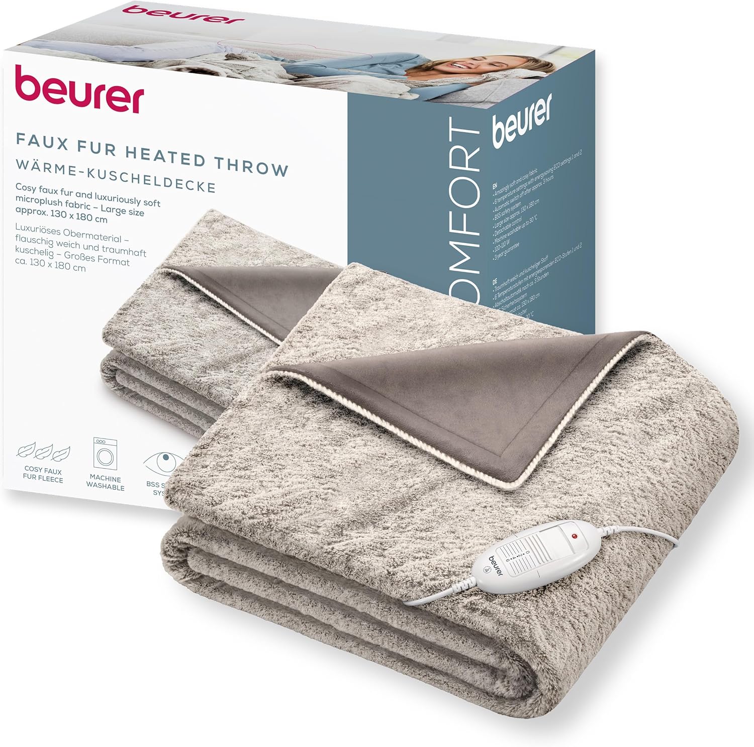 Beurer HD 75 Nordic couverture chauffante