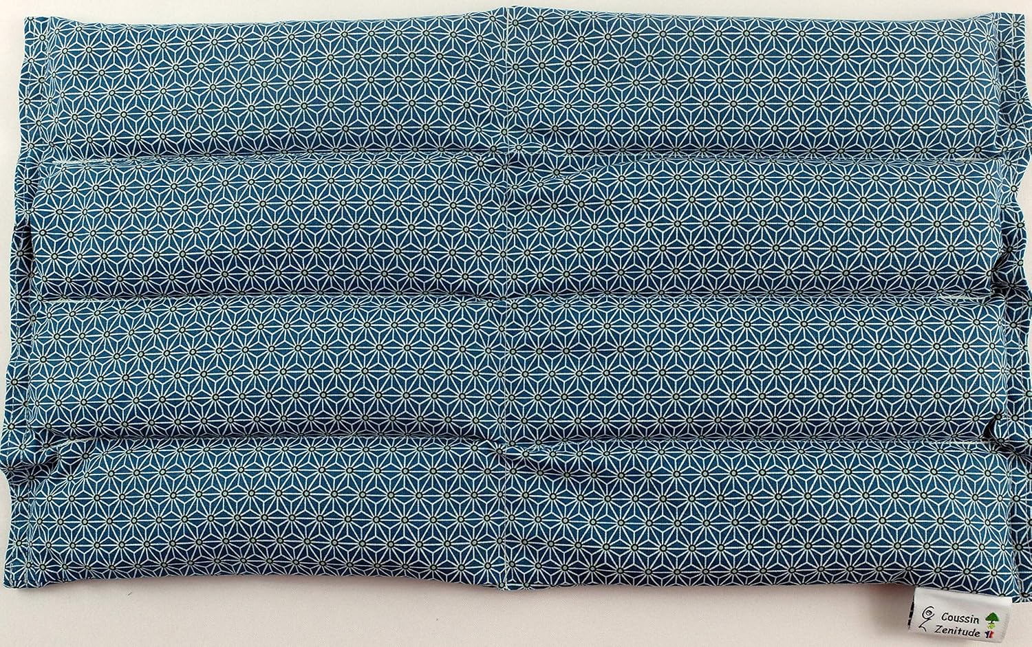 Bouillotte graine de lin Coussin Zenitude L NAKANO B 47 x 26 cm