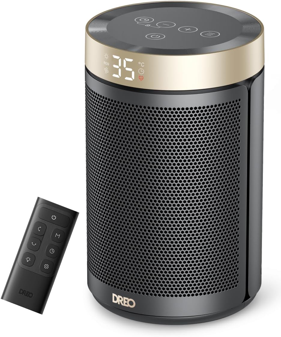 Dreo Atom 316 DR-HSH006, chauffage d’appoint céramique 1500 W