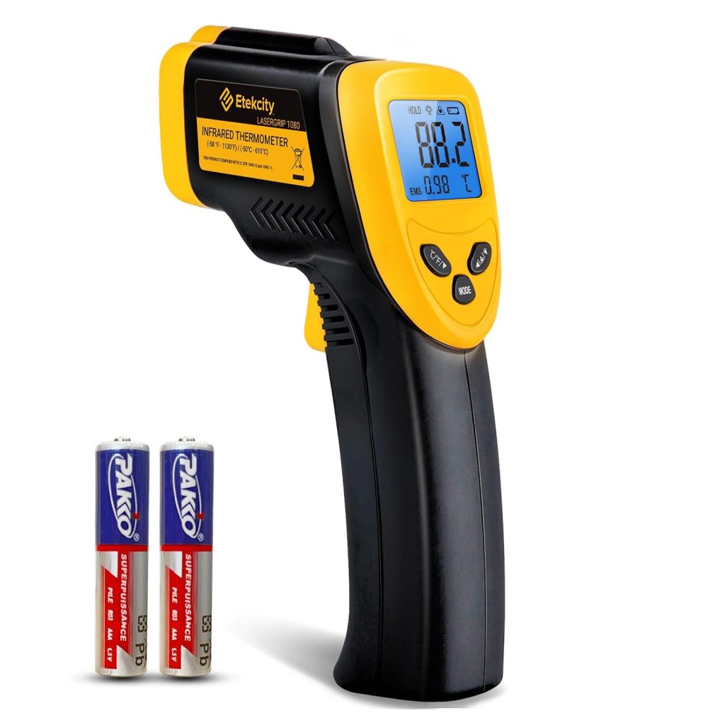 Etekcity Lasergrip 1080 Upgrade, thermomètre infrarouge de surface
