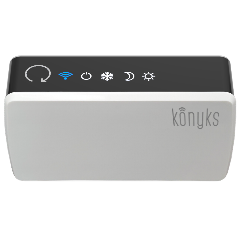 Konyks eCosy, contrôleur Wi-Fi 6 ordres pour radiateur électrique à fil pilote