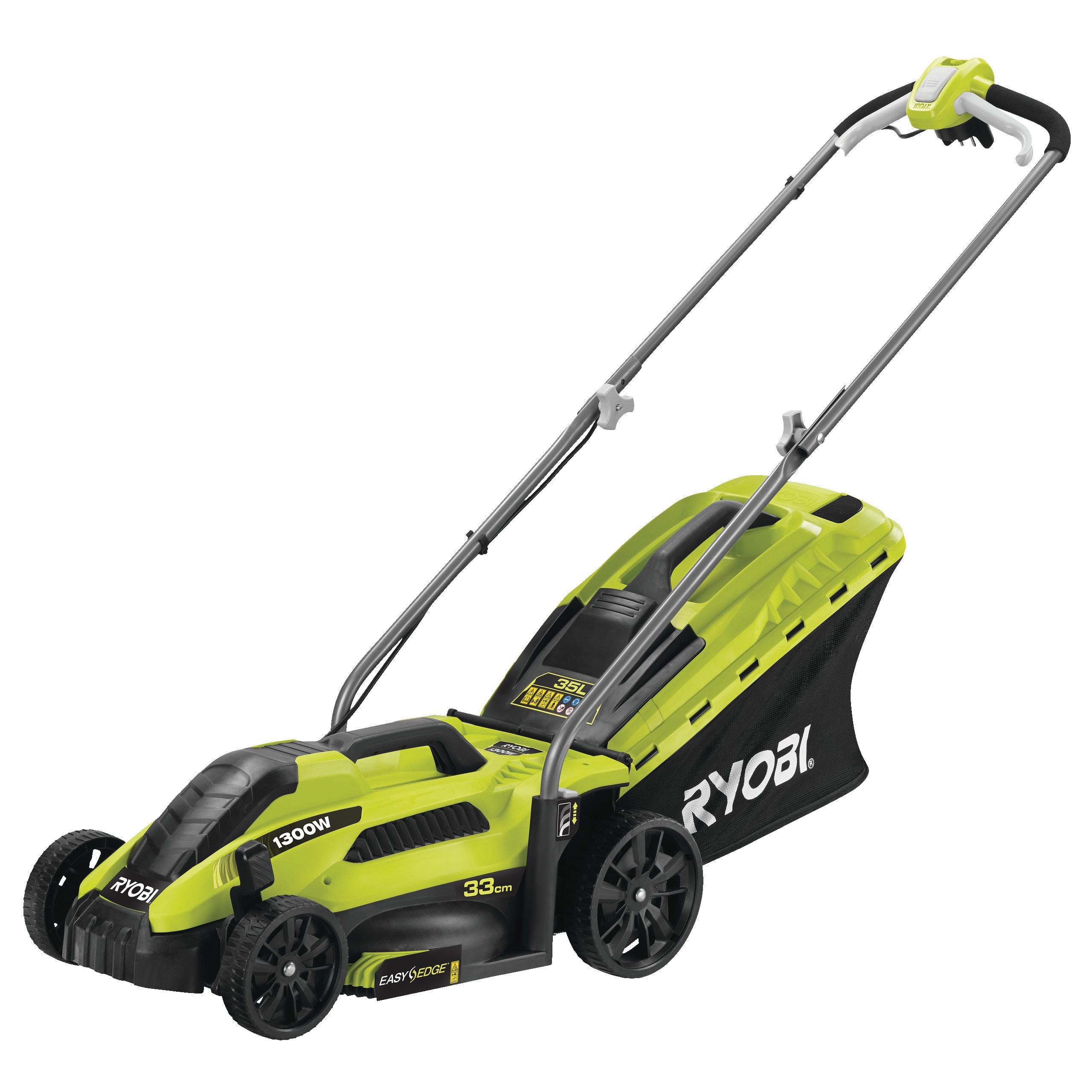 Tondeuse à gazon électrique Ryobi RLM13E33S 1300 W 33 cm