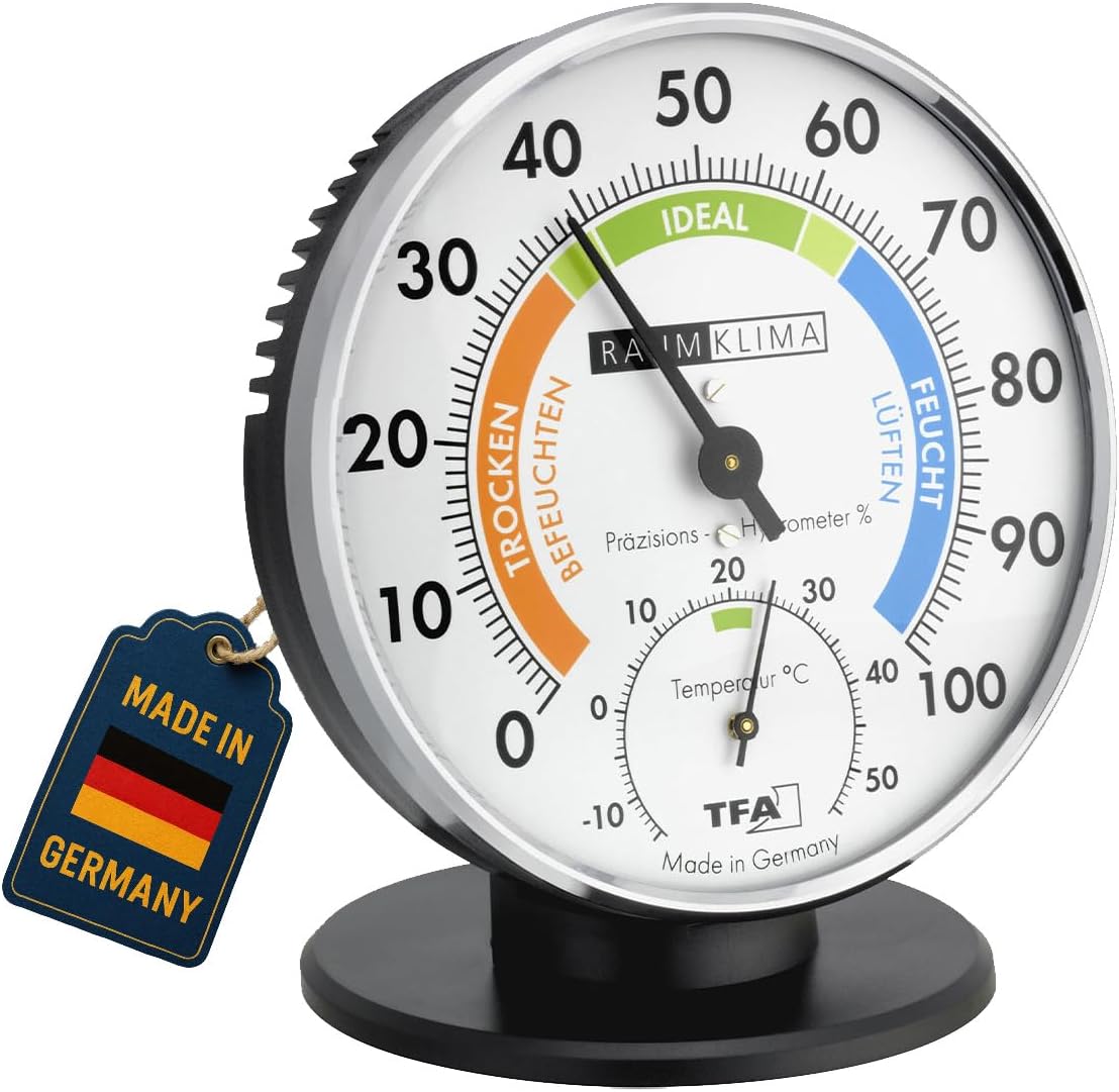 TFA Dostmann 45.2033, thermomètre-hygromètre analogique de pièce