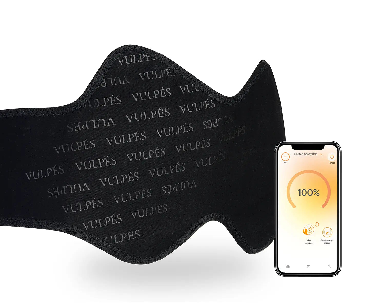 Vulpés HeatBelt PRO ceinture chauffante rechargeable