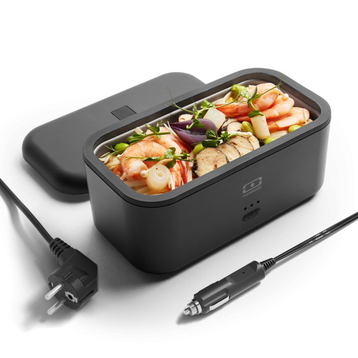 Monbento MB Warmer Onyx avec câble voiture 12 V