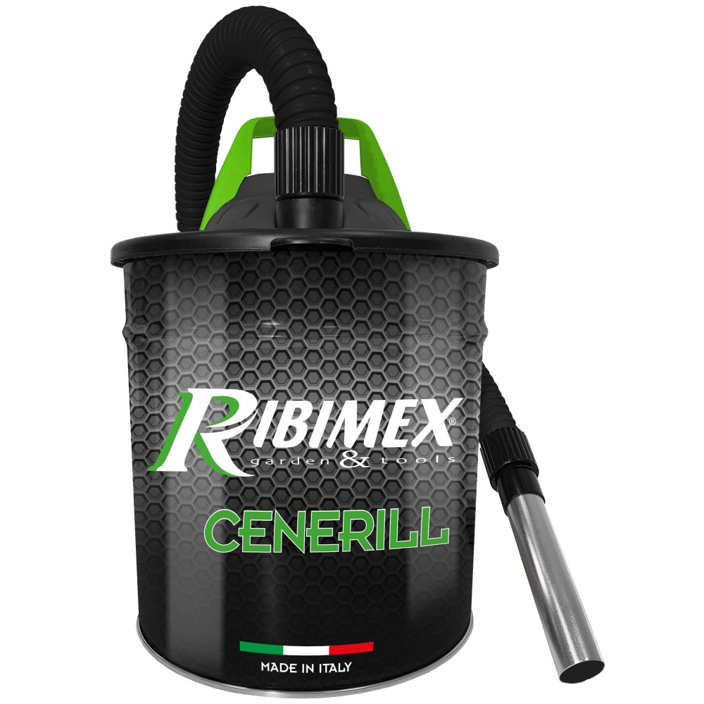 Ribimex Cenerill PRCEN001, aspirateur pour cendres froides de 18 litres