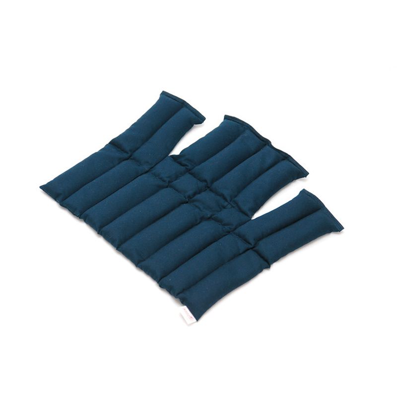 Compresse micro-ondable SISSEL LINUM Anatomic bleue 36 x 38 cm
