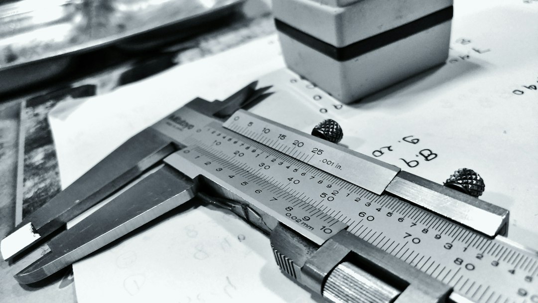 Pied à coulisse utilisé pour une mesure de précision